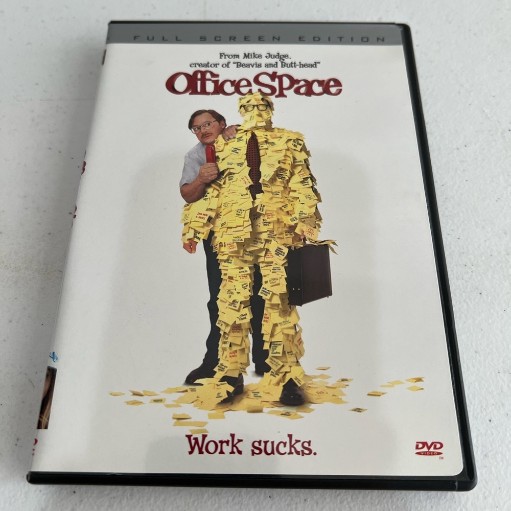 Office Space - DVD - R 1999 ‧ Comedy/Dark comedy ‧ 1h 29m